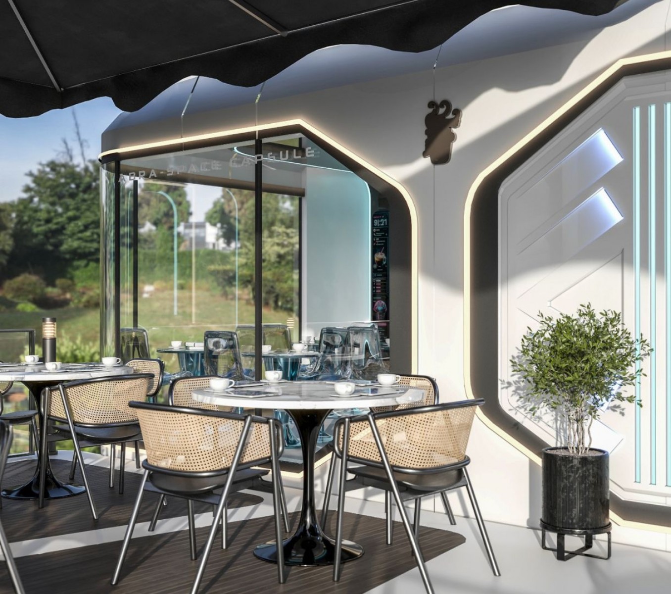 Abra A7 Capsule Cafe