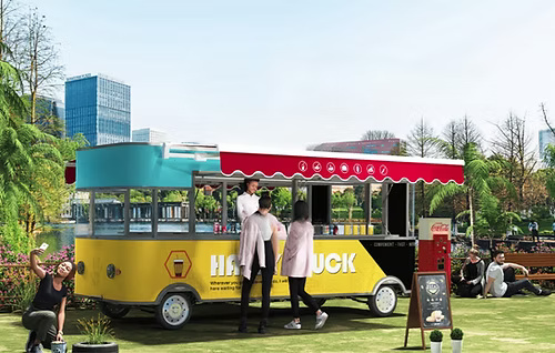 Hamburger Mobil Lezzet Aracı Hamburger Mobil Lezzet Aracı