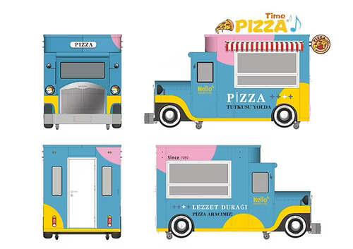 Pizza Mobil Lezzet Aracı Pizza Mobil Lezzet Aracı