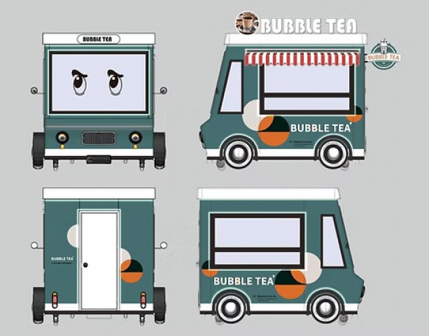 Bubble Tea Mobil Chef