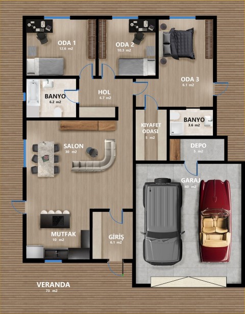 Almara Muttiny Çelik Ev Almara Muttiny Çelik Ev