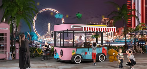 Smoothie Mobil Lezzet Aracı Smoothie Mobil Lezzet Aracı