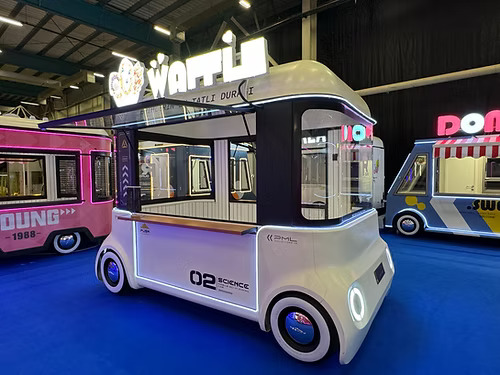 Waffle Mobil Lezzet Aracı Waffle Mobil Lezzet Aracı